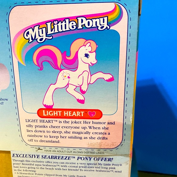 MY LITTLE PONY G2 VINTAGE 1997 CANOPY BED WITH LIGHT HEART PONY MAGIC PLAYSET - Picture 12 of 16